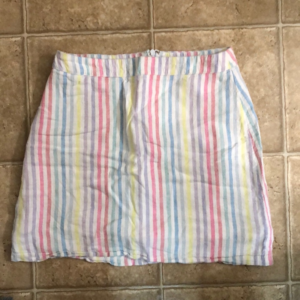 Forever 21 striped skirt